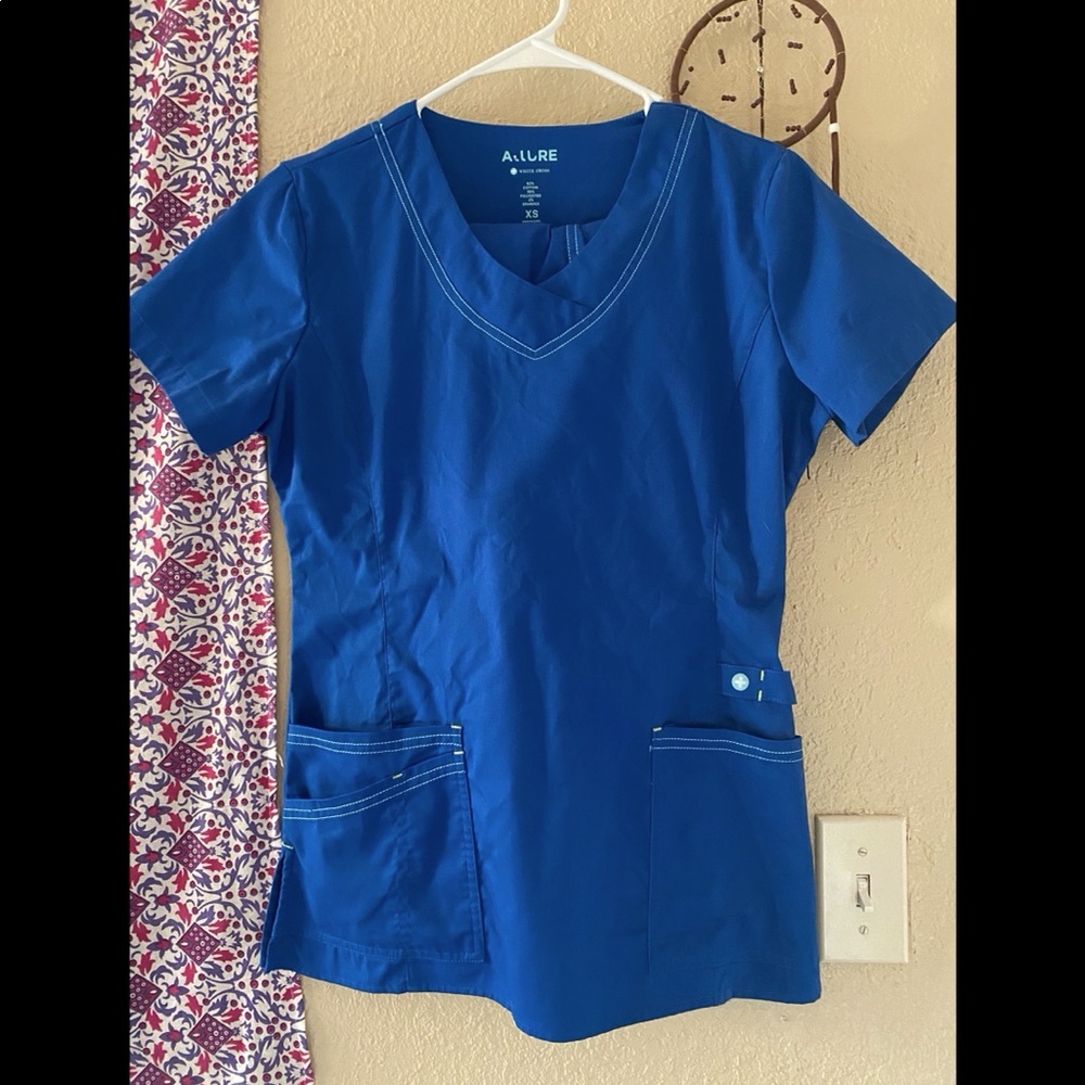 Allure by White Cross Scrubs Top